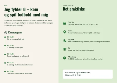Side 2 af Fodboldfødselsdag 8 år