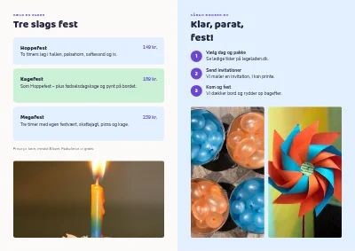 Side 2 af Børnefødselsdag: pakker