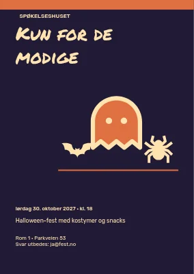 Kun for de modige