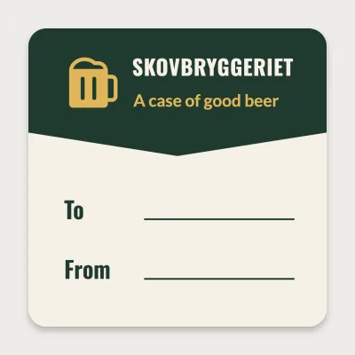 Beer gift to and from
