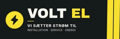 VOLT EL — facadeskilt elektriker