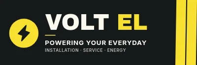 VOLT EL — Electrician facade sign
