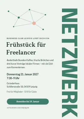 Networking-Event — Frühstück für Freelancer