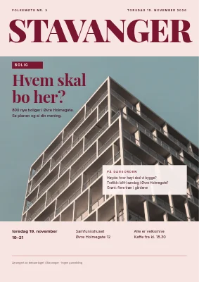 Bymøte på Østerbro — magasinforside