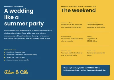Page 2 of Marquee wedding with a summer party
