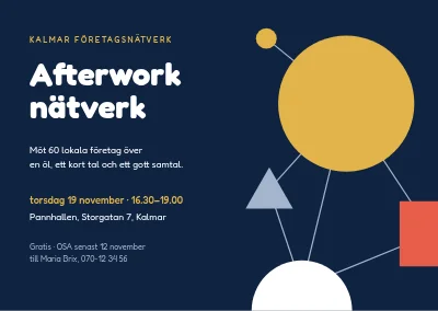 Nätverksevent — geometriskt nätverk