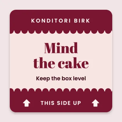 Mind the cake