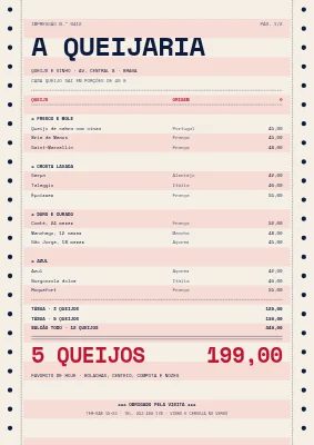 Página 1 de Bar de queijos — lista de queijos e vinhos