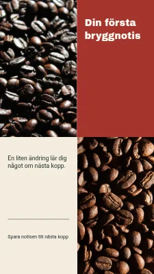 Din första bryggnotis · Bildmanifest