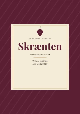 Brochure for a Danish vineyard – 24 pages