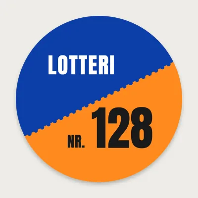 Lodseddel til lotteriet