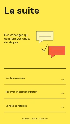 Étape suivante