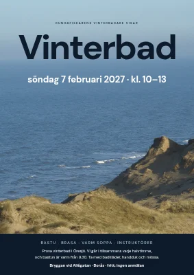 Vinterbad — Nordsjön som filmaffisch