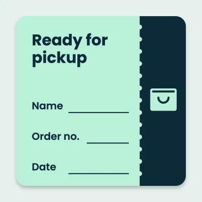 Ready for pickup