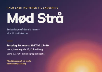 Lanceringsfest — solopgang over natblå