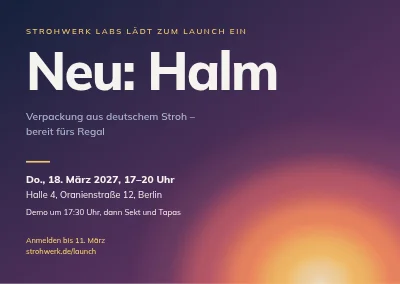 Launch-Party — Sonnenaufgang über Mitternachtsblau