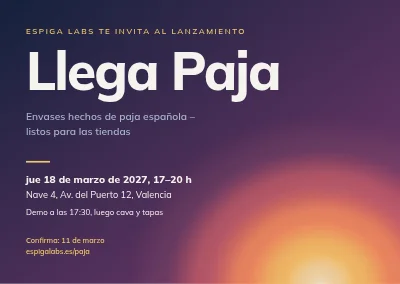 Fiesta de lanzamiento — amanecer sobre azul medianoche