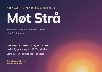 Lanseringsfest — soloppgang over midnattsblått