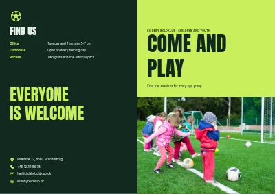 Football club: come and play