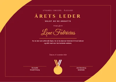 Årets leder