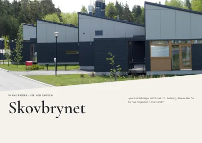 Salgsbrochure for nybyggeri af rækkehuse – 32 sider