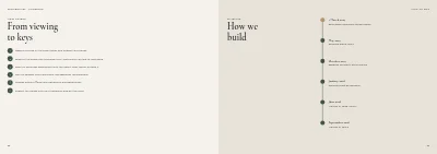 Pages 26–27 of Sales brochure for new terraced houses – 32 pages