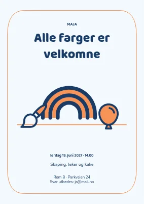 Alle farger er velkomne