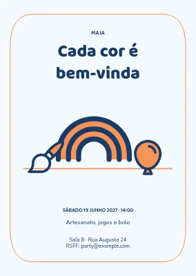 Todas as cores são bem-vindas