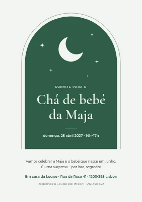 Chá de bebé — janela ao luar