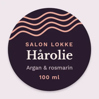 Hårolie med bølger