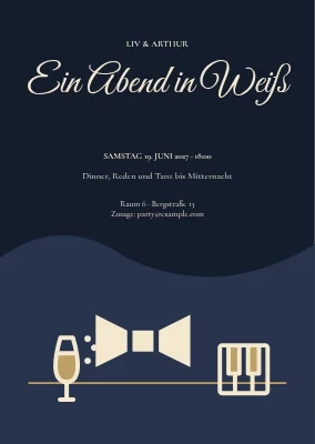 Ein Abend in Weiß