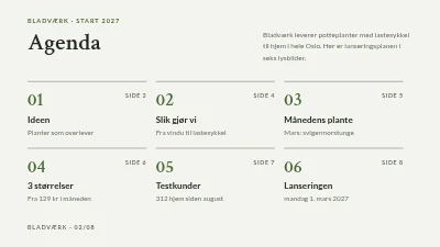 Side 2 av Produktlansering — abonnement på stueplanter