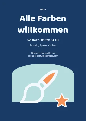 Jede Farbe ist willkommen
