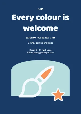 Every colour is welcome