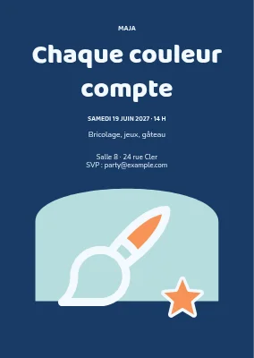 Toutes les couleurs sont les bienvenues