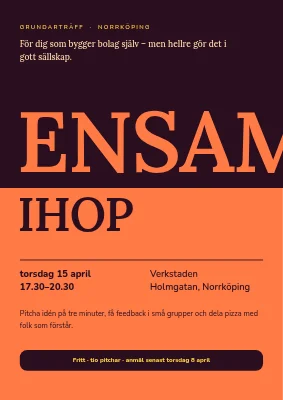 Grundarträff i Silkeborg — ensam, tillsammans