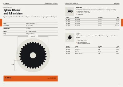 Side 20–21 af Produktkatalog for værktøjsgrossist – 64 sider