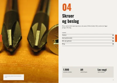 Side 32–33 af Produktkatalog for værktøjsgrossist – 64 sider