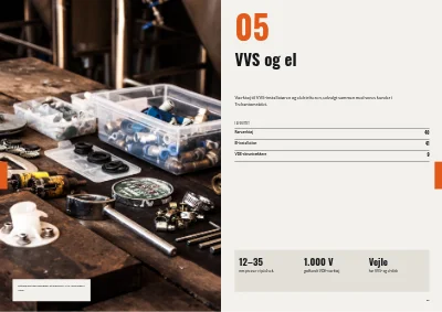 Side 38–39 af Produktkatalog for værktøjsgrossist – 64 sider