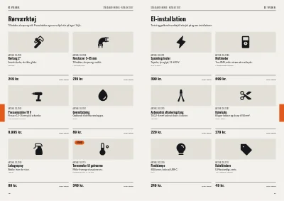 Side 40–41 af Produktkatalog for værktøjsgrossist – 64 sider