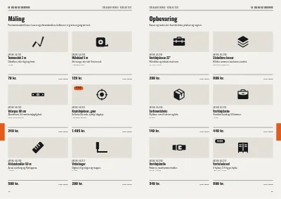 Side 44–45 af Produktkatalog for værktøjsgrossist – 64 sider