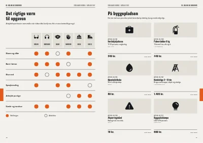 Side 48–49 af Produktkatalog for værktøjsgrossist – 64 sider