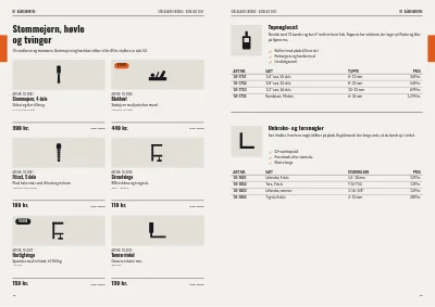 Side 12–13 af Produktkatalog for værktøjsgrossist – 64 sider