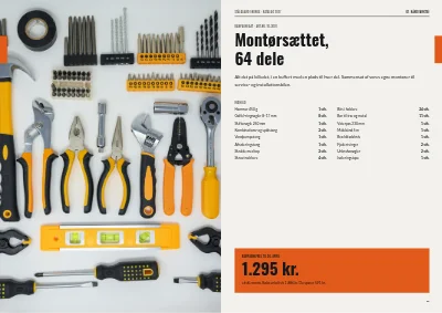 Side 14–15 af Produktkatalog for værktøjsgrossist – 64 sider