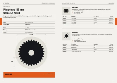 Pages 20–21 of Product catalogue for a tool wholesaler – 64 pages