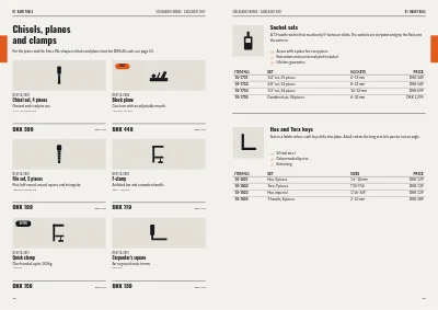 Pages 12–13 of Product catalogue for a tool wholesaler – 64 pages