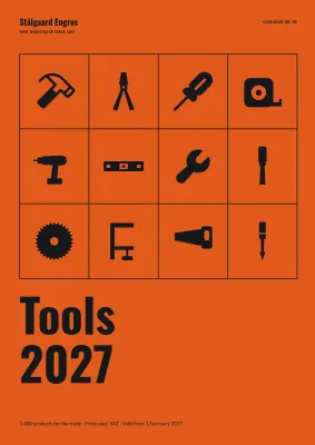 Product catalogue for a tool wholesaler – 64 pages