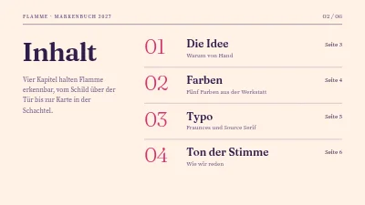 Seite 2 von Markenleitfaden — Kerzenmacher