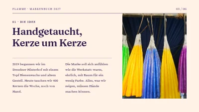 Seite 3 von Markenleitfaden — Kerzenmacher