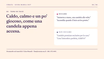 Pagina 6 di Guida al brand — produttore di candele